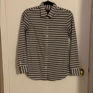 Button down striped shirt